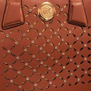 Brown & gold Michael Kors handbag